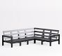 Malibu Metal 6-Piece Outdoor Sectional (108")