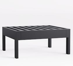 Malibu Metal Outdoor Ottoman (27")