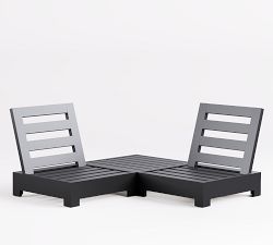 Malibu Metal Platform 3-Piece Outdoor Sectional (66")