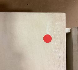 Open Box: Cayman Wall Cabinet, 2-Drawer - Biscotti