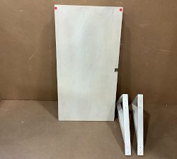 Open Box: Cayman Wall Desk - Biscotti