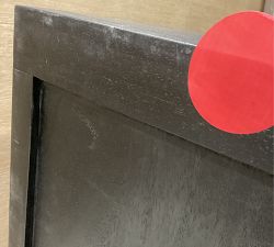 Open Box: Cayman Wide Nightstand (33") - Warm Black