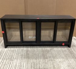 Open Box: Folsom Glass Media Console (73") - Charcoal