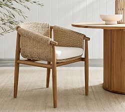 Fawn Teak Outdoor Dining Chair