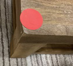 Open Box: Oakleigh Rectangular Coffee Table (57") - Heirloom Wheat