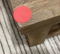 Open Box: Oakleigh Rectangular Coffee Table (57") - Heirloom Wheat