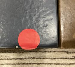 Open Box: Westbrook Rectangular Coffee Table (52") - Faux Lava Stone, Smoked Nutmeg