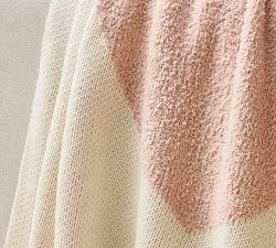 Big Heart Jacquard Throw