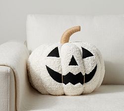 Jack-o&rsquo;-Lantern Shaped Pillow