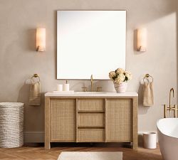 Amalia Alabaster Fluted Sconce (15")