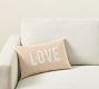 Love Beaded Lumbar Pillow