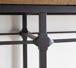 Parquet Reclaimed Wood Grand Console Table