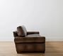 Turner Roll Arm Leather Sofa (69"&ndash;109")
