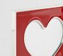 Enamel Heart Bifold Frames