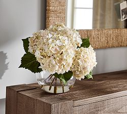 Faux Composed Hydrangeas