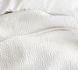 Pick-Stitch Handcrafted Cotton Linen Quilt