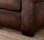 Turner Roll Arm Leather Chair