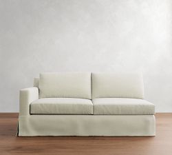 York Square Arm Sectional Component Replacement Slipcovers