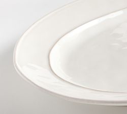 Cambria Handcrafted Stoneware Oval Serving Platter