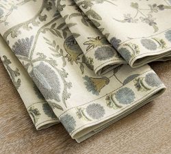 Lilah Suzani Cotton Napkins - Set of 4