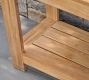 Malibu Teak Outdoor Console Table (60")