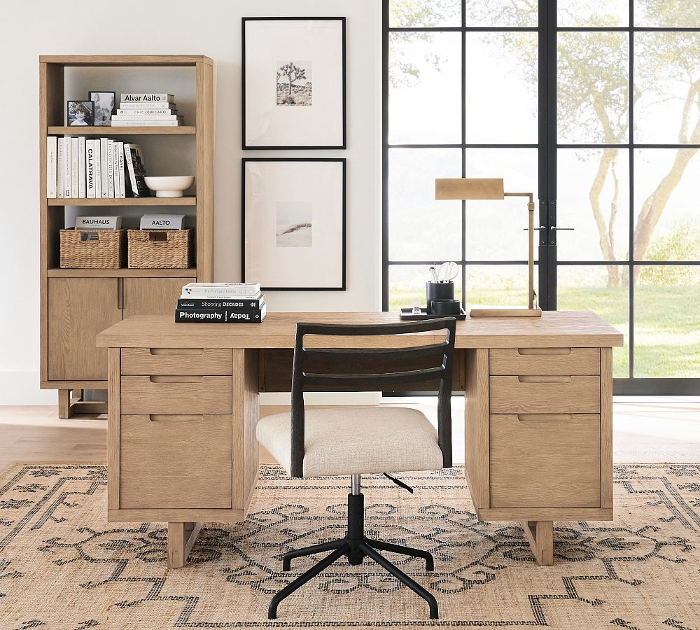 Portola Executive Desk (68") by Pottery Barn