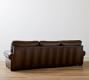 Turner Roll Arm Leather Sofa (69"&ndash;109")
