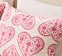 Valentine's Day Heart Comforter Sham