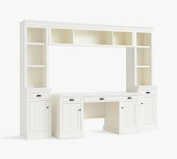 Aubrey Executive Desk with Storage Cabinets (104")