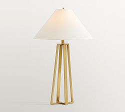 Emmett Metal Tripod Table Lamp (26")