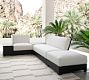Malibu Metal Platform 5-Piece Outdoor Sectional Set (132")