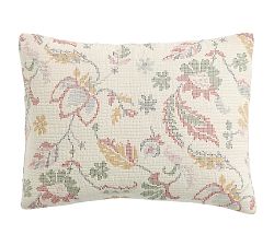 Floral Matelasse Coverlet Sham