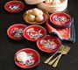 Lunar New Year Stoneware Appetizer Plates - Mixed Set of 12
