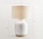 Miller Ceramic Table Lamp (25"-32")
