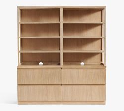 Pacific Storage Bookcase Suite (68")