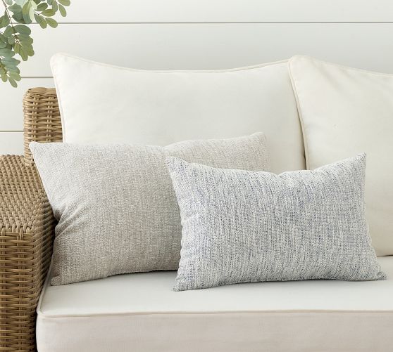 Performance Boucle Outdoor Lumbar Pillow