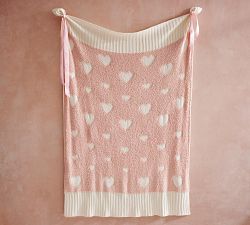 Petit Amour Knit Jacquard Throw