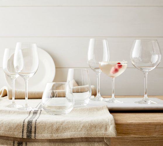 Personalized Wine &amp; Champagne Glasses | Pottery Barn