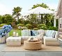 Build Your Own - Indio Eucalyptus Modern Platform Outdoor Sectional Components