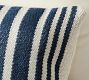 Classic Striped Handwoven Outdoor Lumbar Pillow
