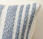 Classic Striped Handwoven Outdoor Lumbar Pillow