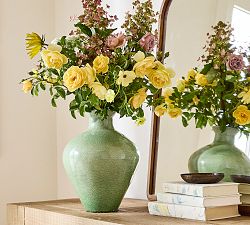 Jade Green Vase