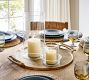 Malibu Glass Hurricane Candle Holder