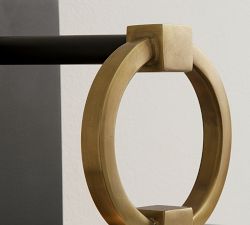 Manor Outdoor Glass &amp; Iron Sconce (19'')