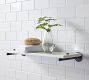 Linden Handcrafted Marble Shelf (24")