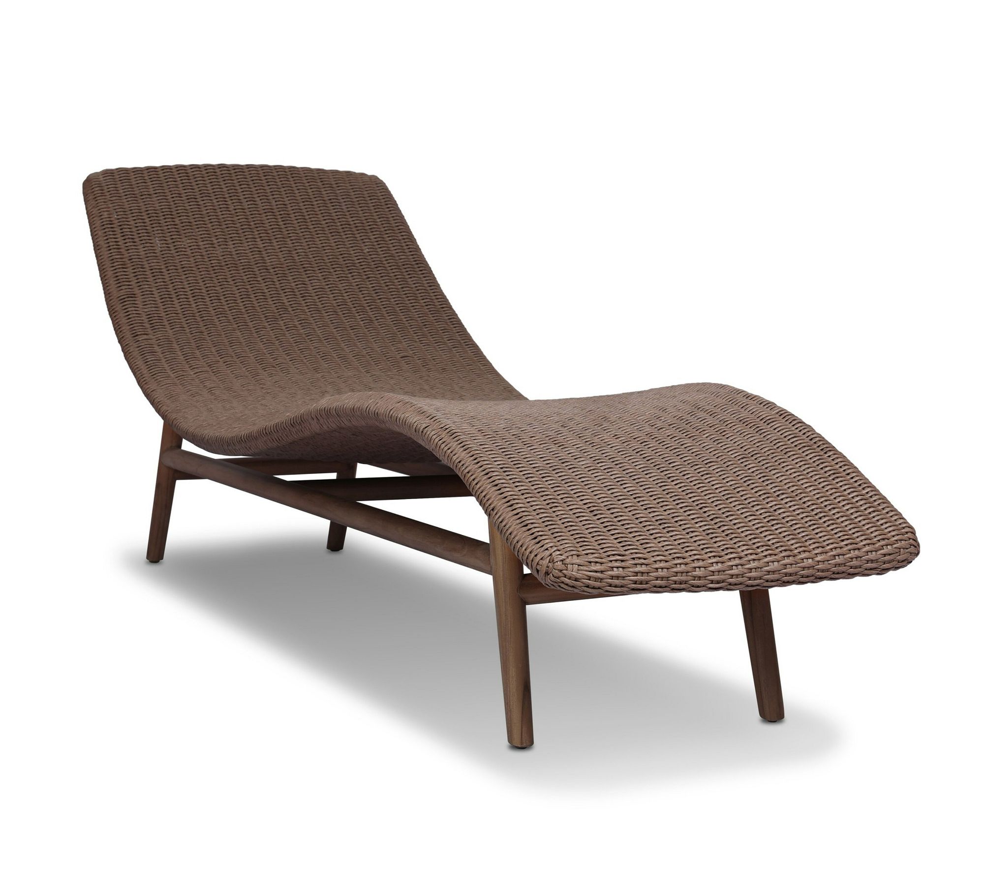 Encinitas Wicker Outdoor Single Chaise Lounge