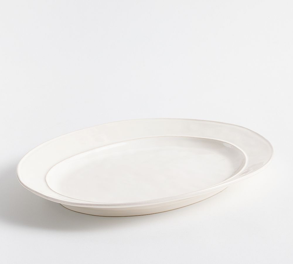 Cambria Handcrafted Stoneware Oval Serving Platter