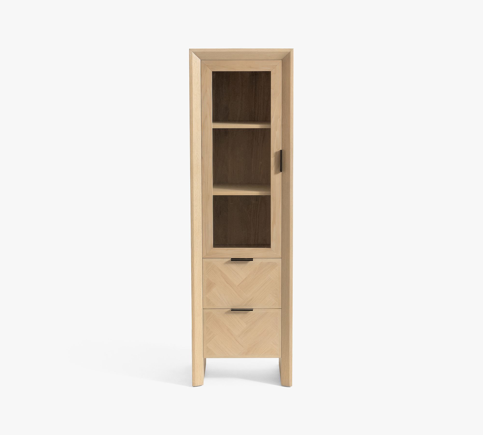 Blair Herringbone Storage Cabinet