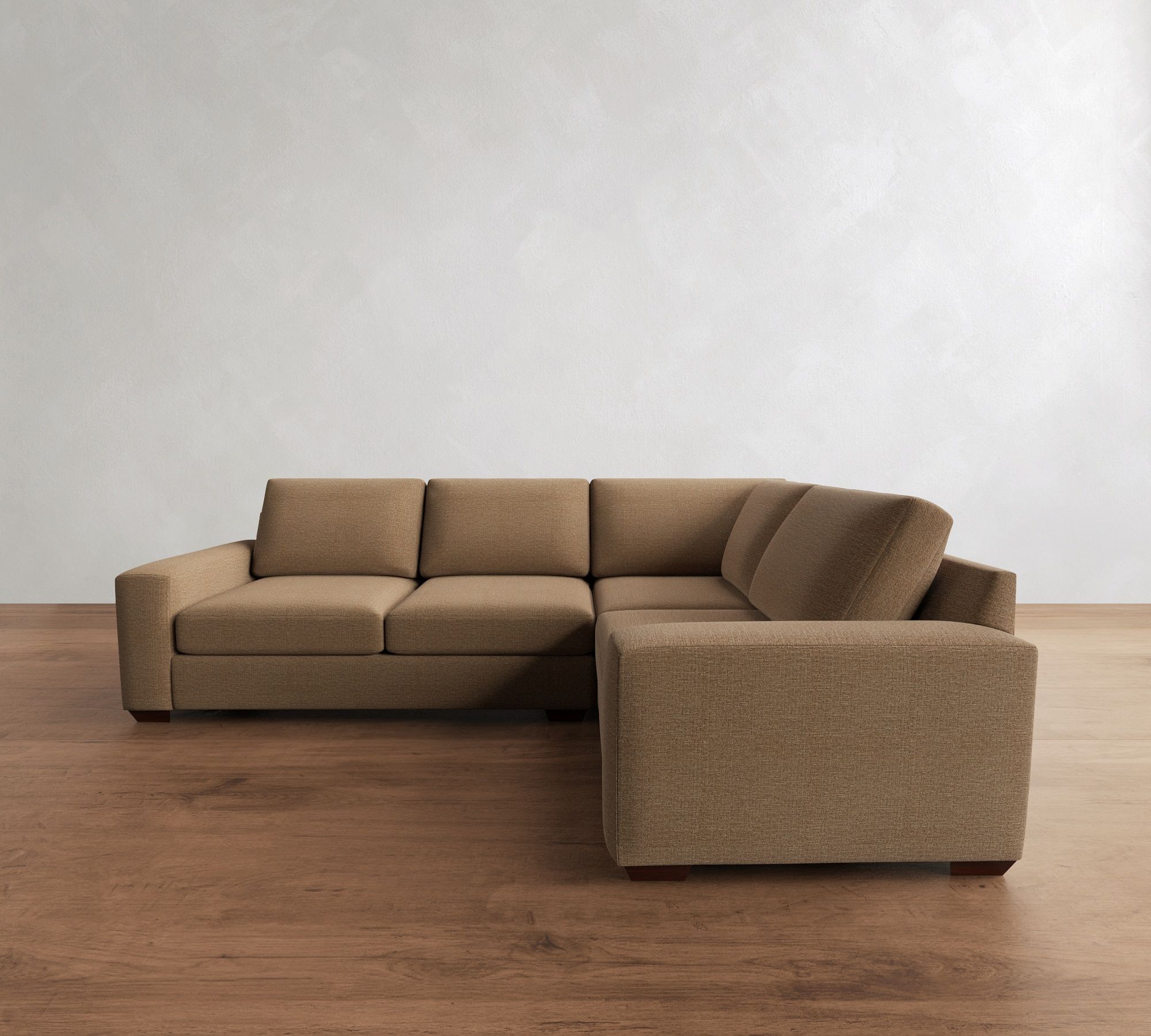 Big Sur Square Arm 3-Piece Sectional (114")