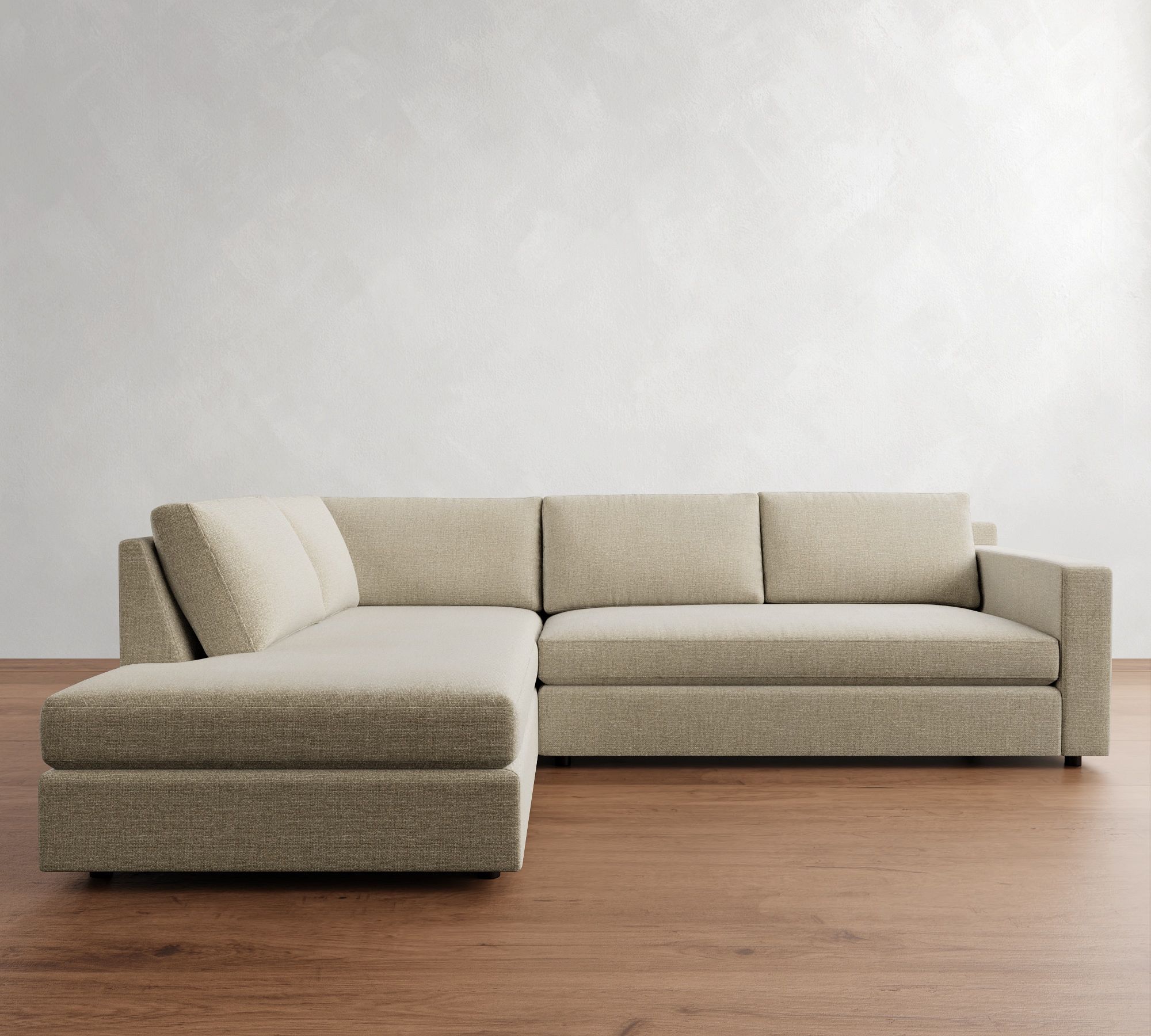 Pacifica Wide Arm Return Bumper Sectional  (105"&ndash;109") - thumbnail 2